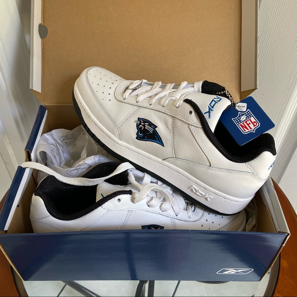 NEW WITH TAGS. Panthers NFL reeboks